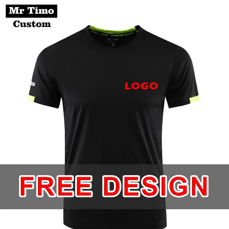 2021 Quick-Drying Round Neck T-Shirt Custom Sport T-Shirt Logo Embroidery Printed Pattern Design
2021 Quick-Drying Round Neck T-Shirt Custom Sport T-Shirt Logo Embroidery Printed Pattern Design
