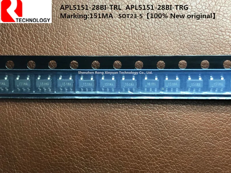 20Pcs/lot APL5151-28BI-TRL APL5151-28BI-TRG APL5151-28BI-TR Marking:151MA SOT23-5 100% New original
20Pcs/lot APL5151-28BI-TRL APL5151-28BI-TRG APL5151-28BI-TR Marking:151MA SOT23-5 100% New original