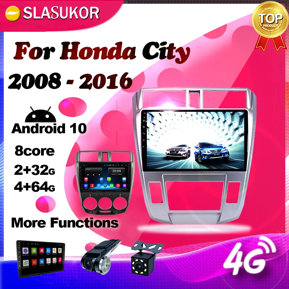 Android 10.0 Multimedia Player For Honda City 2008 2009 2010 2011 2012 2013-2016 Navigation GPS 4G Car Radio keine No 2din DVD
Android 10.0 Multimedia Player For Honda City 2008 2009 2010 2011 2012 2013-2016 Navigation GPS 4G Car Radio keine No 2din DVD