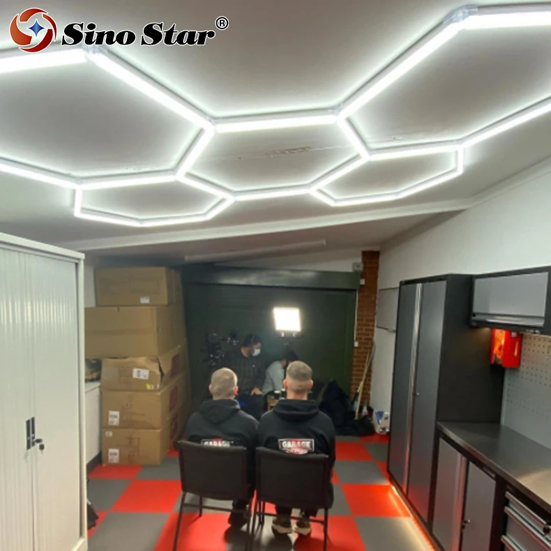New Design Car Wash Bay Lighting Led Bar for Garage Workshop Equipment Hexagonal Light SMC018
New Design Car Wash Bay Lighting Led Bar for Garage Workshop Equipment Hexagonal Light SMC018