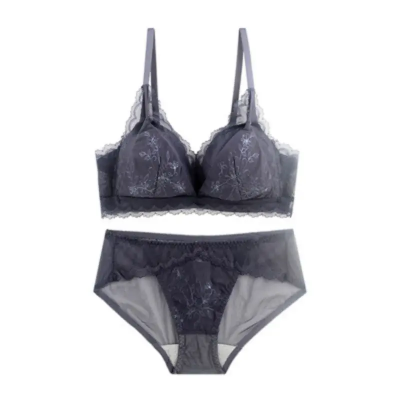 Lingerie Set Sexy Lace Women Wireless Seamless Push Up Small Breast Embroidery Floral Thin Adjustable Underwear Women Set
Lingerie Set Sexy Lace Women Wireless Seamless Push Up Small Breast Embroidery Floral Thin Adjustable Underwear Women Set