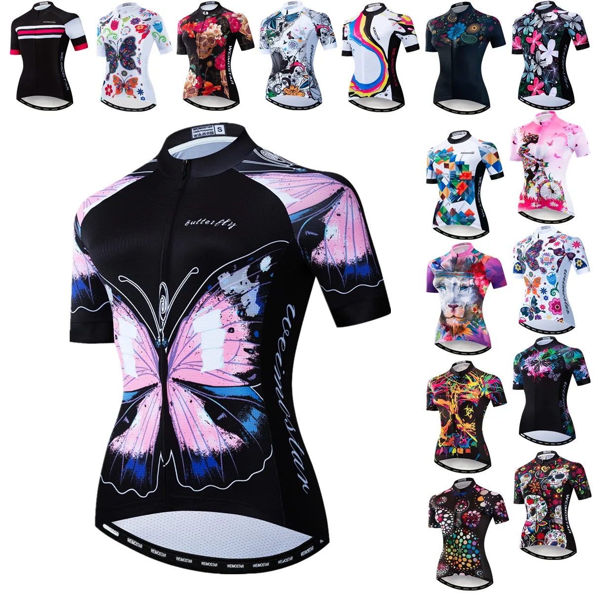 Women Cycling Jerseys Summer Short Sleeve Bicycle Shirts Breathable Road Bicycle Shirt MTB Bike Jersey Top Maillot
Women Cycling Jerseys Summer Short Sleeve Bicycle Shirts Breathable Road Bicycle Shirt MTB Bike Jersey Top Maillot