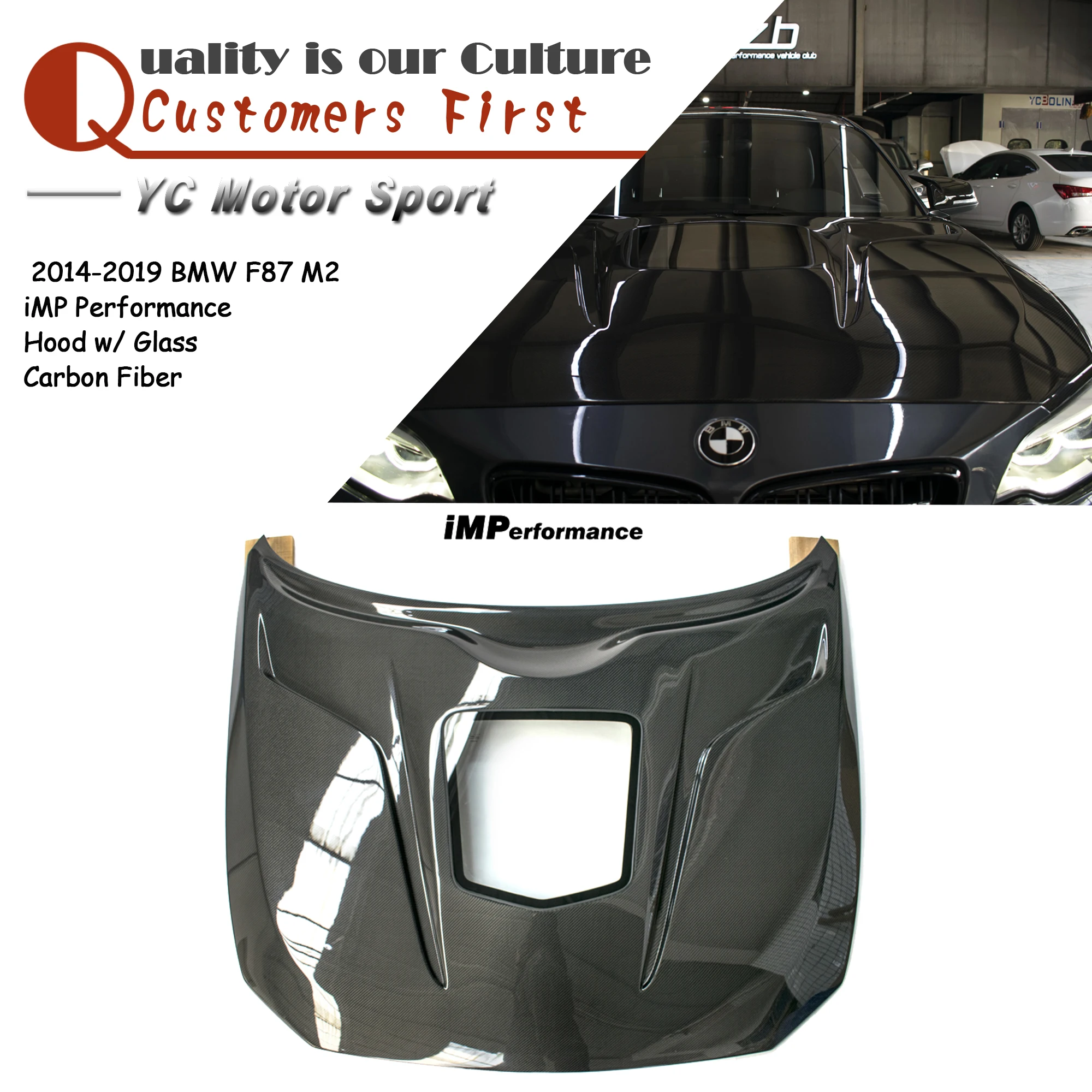 Car Accessories Carbon Fiber iMP Performance Style Hood with Glass Fit For 2014-2019 F80 M3 F82 F83 M4 Hood Bonnet Cover
Car Accessories Carbon Fiber iMP Performance Style Hood with Glass Fit For 2014-2019 F80 M3 F82 F83 M4 Hood Bonnet Cover
