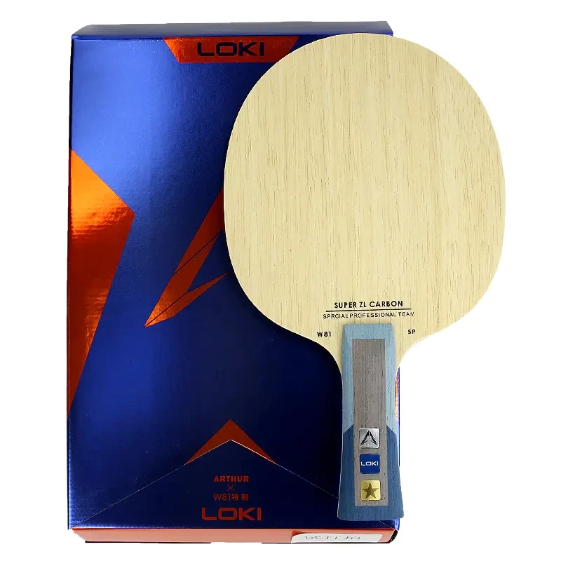 LOKI W81 SP Table Tennis Blade Super ZL Carbon Fiber Professional Ping Pong Paddle Bat Pad Tenis Pingpong Racket Attack And Loop
LOKI W81 SP Table Tennis Blade Super ZL Carbon Fiber Professional Ping Pong Paddle Bat Pad Tenis Pingpong Racket Attack And Loop