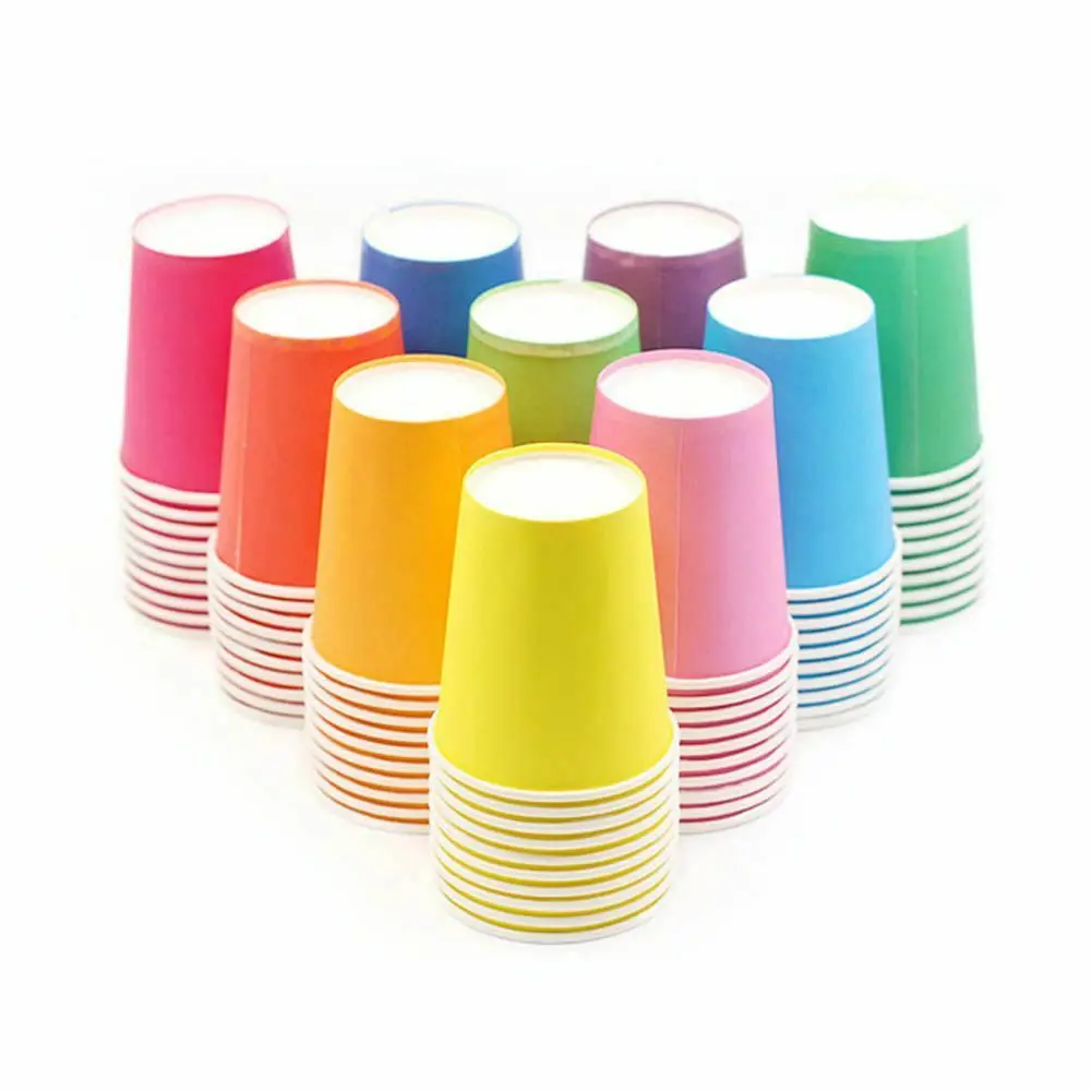 MONGKA 250ml 9 OZ Disposable Party Paper Cups, 10 Colors Paper Drinking Cup for Water, Juice, Coffee, Tea, Holiday, Wedding
MONGKA 250ml 9 OZ Disposable Party Paper Cups, 10 Colors Paper Drinking Cup for Water, Juice, Coffee, Tea, Holiday, Wedding