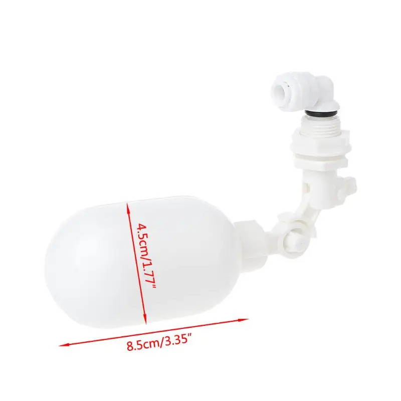 F2TE Plastic Float Ball Valve Shut Off Automatic Feed Fill Fish Tank Aquarium Water
F2TE Plastic Float Ball Valve Shut Off Automatic Feed Fill Fish Tank Aquarium Water