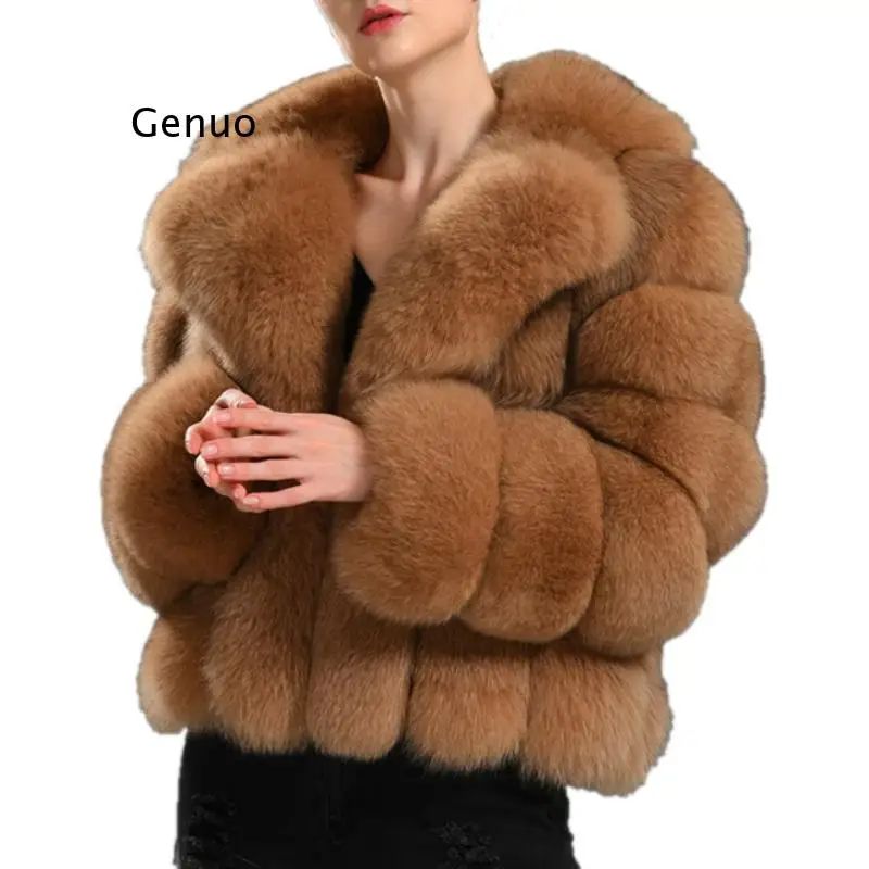 Women Fur Coat Winter Long Sleeve Turn-Down Collar Furry Cropped Faux Fur Short Coats and Jackets Women Fluffy Fur Coat Overcoat
Women Fur Coat Winter Long Sleeve Turn-Down Collar Furry Cropped Faux Fur Short Coats and Jackets Women Fluffy Fur Coat Overcoat