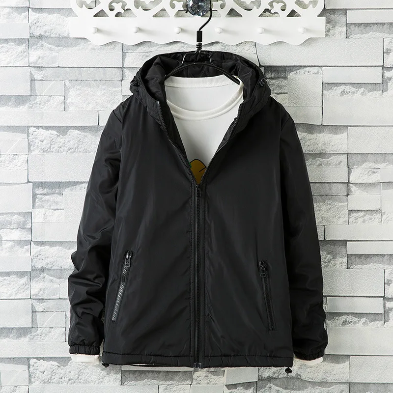 Men's Trend Fashion Casual Zipper Padded Hooded Parka Jacket Youth Warm Basic Men's Windbreakers Plus Size 8XL Men Winter Coat
Men's Trend Fashion Casual Zipper Padded Hooded Parka Jacket Youth Warm Basic Men's Windbreakers Plus Size 8XL Men Winter Coat