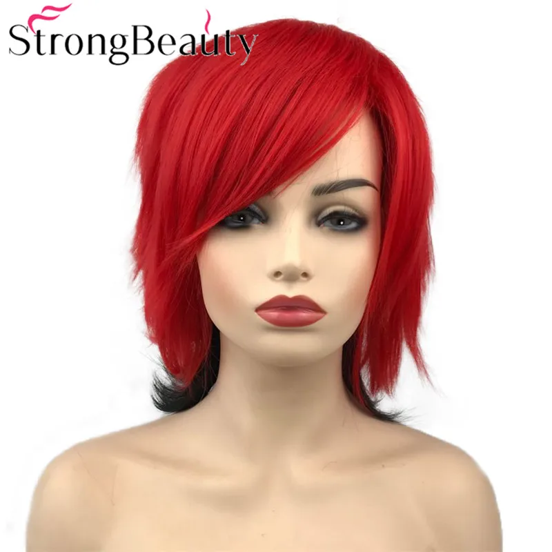 StrongBeauty Short Straight Wigs Women Cosplay Hair Synthetic Capless Daily Wig Heat Resistant Many Colors
StrongBeauty Short Straight Wigs Women Cosplay Hair Synthetic Capless Daily Wig Heat Resistant Many Colors