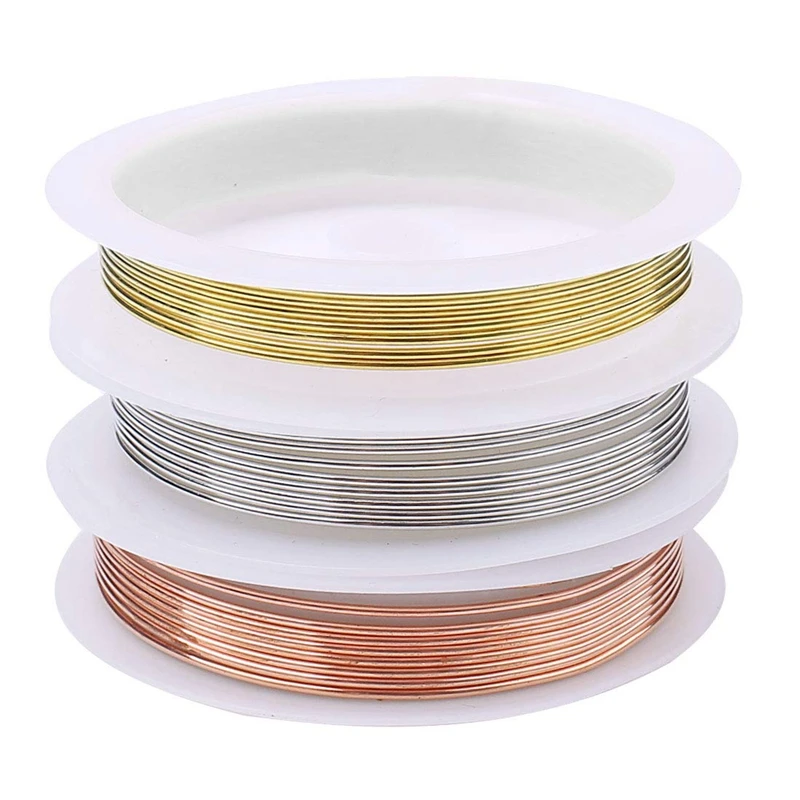 3 Rolls 18 Gauge Jewelry Copper Craft Wire,Tarnish Resistant Jewelry Beading Wire for Jewelry Making Supplies & Crafting
3 Rolls 18 Gauge Jewelry Copper Craft Wire,Tarnish Resistant Jewelry Beading Wire for Jewelry Making Supplies & Crafting