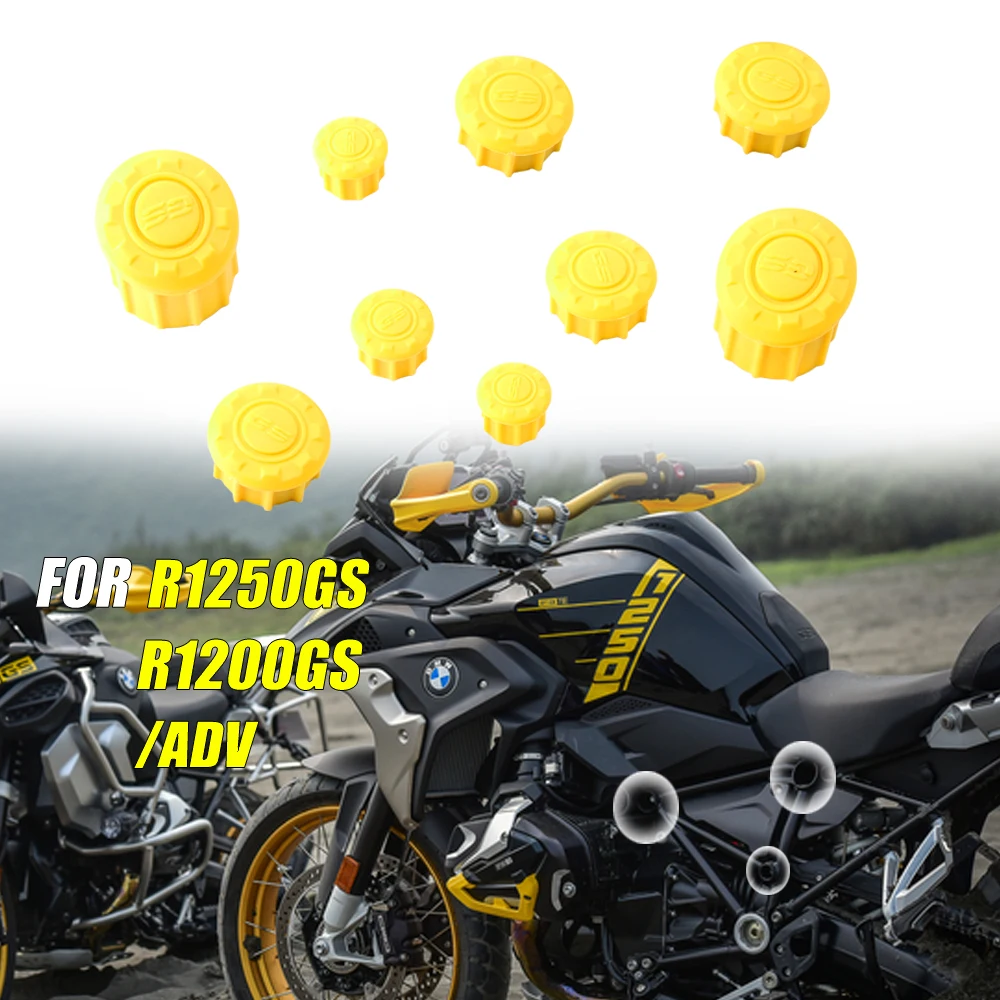 For BMW R1200GS LC R 1200 GS Adventure ADV R1200GSA 2013-2019 new Frame Hole Cover Caps Plug Decorative Frame Cap Set Motorcycle
For BMW R1200GS LC R 1200 GS Adventure ADV R1200GSA 2013-2019 new Frame Hole Cover Caps Plug Decorative Frame Cap Set Motorcycle