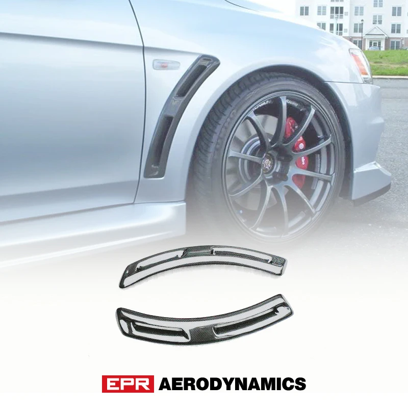 Car Styling For Mitsubishi Evolution EVO 10 V-Style Carbon Fiber Front Fender Vent
Car Styling For Mitsubishi Evolution EVO 10 V-Style Carbon Fiber Front Fender Vent