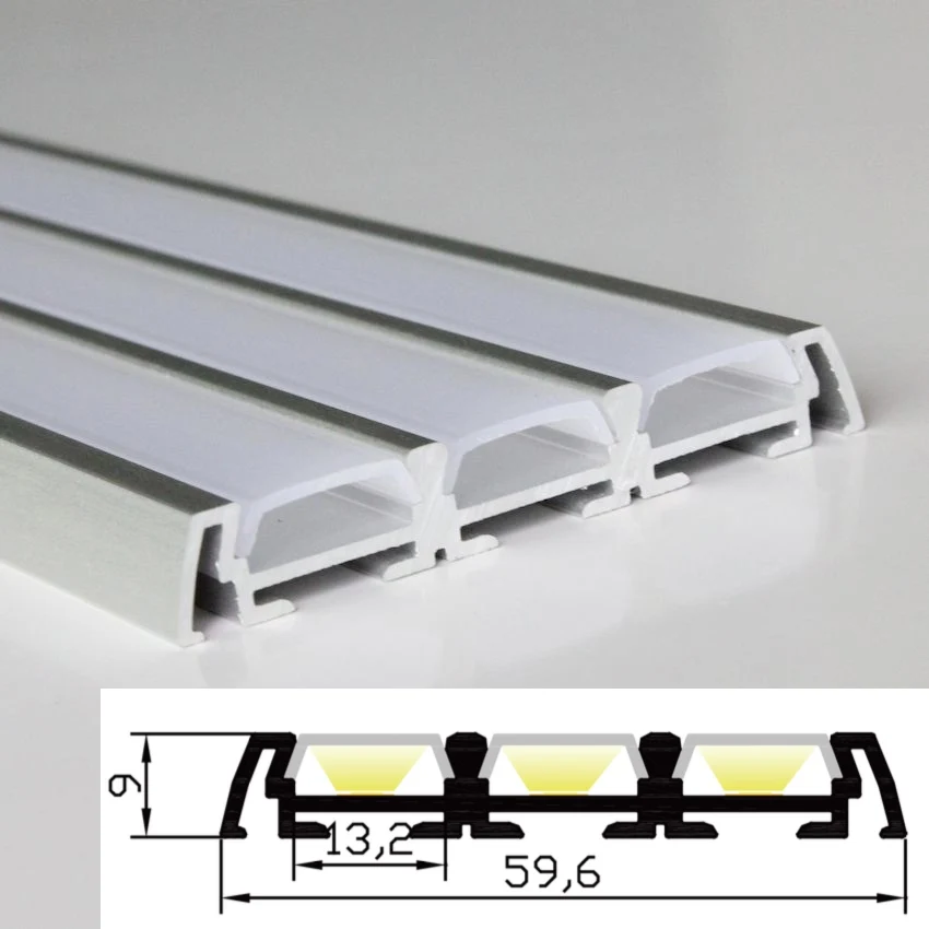 5m a lot, 1m per piece, AP6009-1M aluminum profile for led strips bar light, 3 channel
5m a lot, 1m per piece, AP6009-1M aluminum profile for led strips bar light, 3 channel