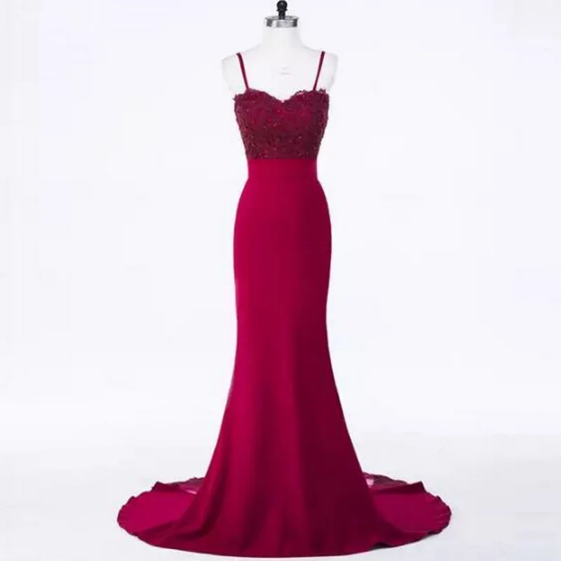 Spaghetti Strap Sweetheart Sleeveless Sheath Ladies Lace Evening Dress Party Elegant
Spaghetti Strap Sweetheart Sleeveless Sheath Ladies Lace Evening Dress Party Elegant