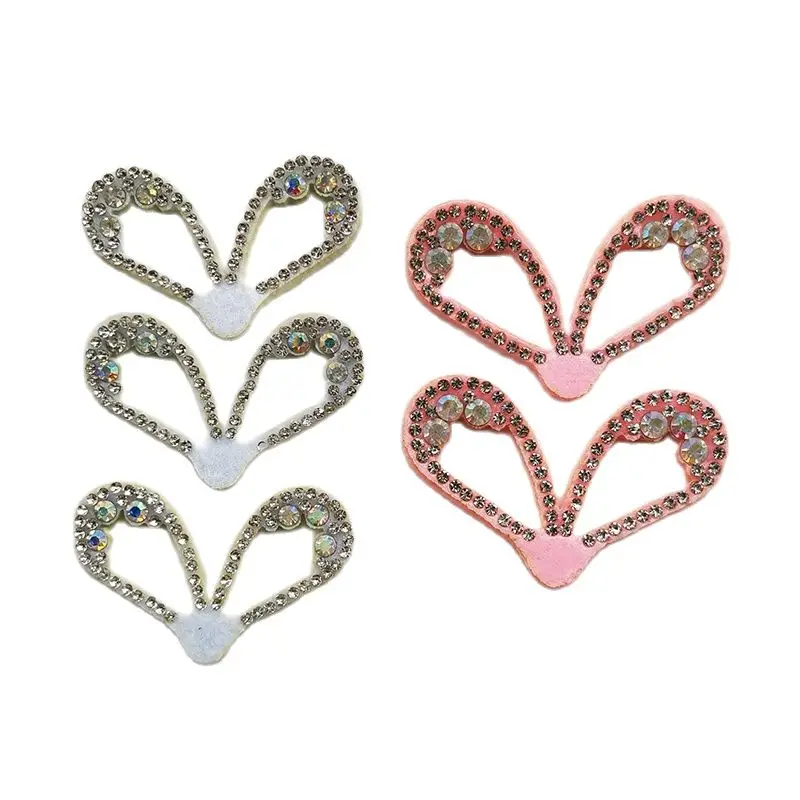 30pcs/lot 5.5cm Felt back side Heart diamond Appliques for Craft Clothes Sewing Supplies DIY Hair Clip Accessories
30pcs/lot 5.5cm Felt back side Heart diamond Appliques for Craft Clothes Sewing Supplies DIY Hair Clip Accessories