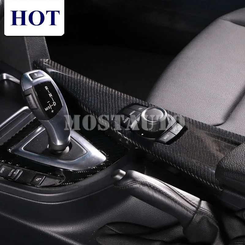 For BMW 3 Series 4 Series F30 F31 F32 F34 Carbon Fiber Console Gear Box iDrive Frame Cover 2013-2018 2pcs Car Decor Car Trim
For BMW 3 Series 4 Series F30 F31 F32 F34 Carbon Fiber Console Gear Box iDrive Frame Cover 2013-2018 2pcs Car Decor Car Trim