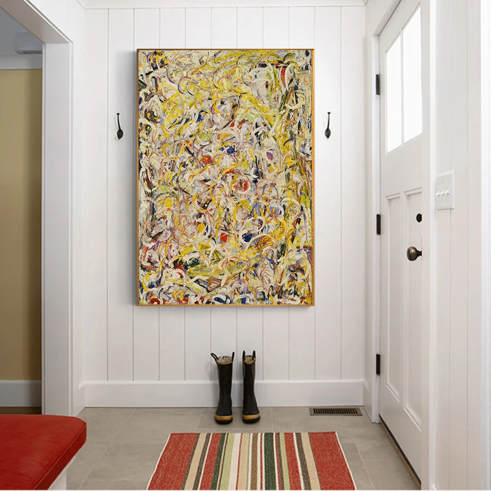 Citon Jackson Pollock《Shimmering Substance》Canvas Oil painting World Famous Artwork Poster Picture Wall Decor Home Decoration
Citon Jackson Pollock《Shimmering Substance》Canvas Oil painting World Famous Artwork Poster Picture Wall Decor Home Decoration