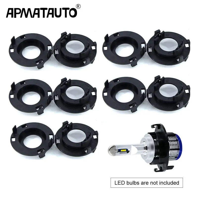 10Pcs H7 For LED Bulbs Headlight Holder Conversion Light Adapter Lamp Base For KIA K6 2016/Hyundai/Tucson
10Pcs H7 For LED Bulbs Headlight Holder Conversion Light Adapter Lamp Base For KIA K6 2016/Hyundai/Tucson