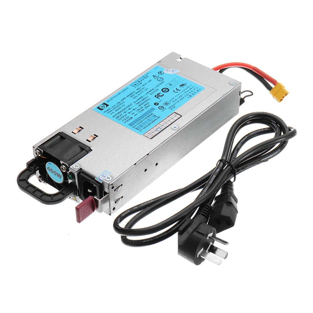 Orginal HP DC 12V 460W 38A Power Supply with XT60U-F Plug for ISDT Q6 SKYRC B6 NANO Battery Charger
Orginal HP DC 12V 460W 38A Power Supply with XT60U-F Plug for ISDT Q6 SKYRC B6 NANO Battery Charger