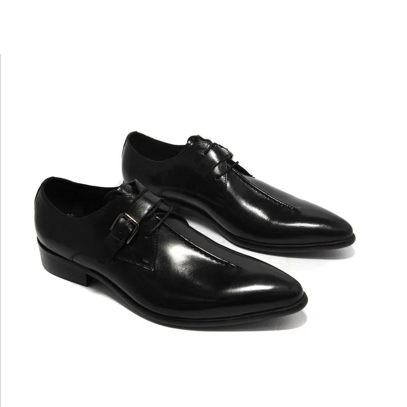 Trendy Sewing Genuine Leather Business Casual Men Shoes Daily Office Work Shoes Black Brown Coffee England Mens Shoes Size 37-45
Trendy Sewing Genuine Leather Business Casual Men Shoes Daily Office Work Shoes Black Brown Coffee England Mens Shoes Size 37-45
