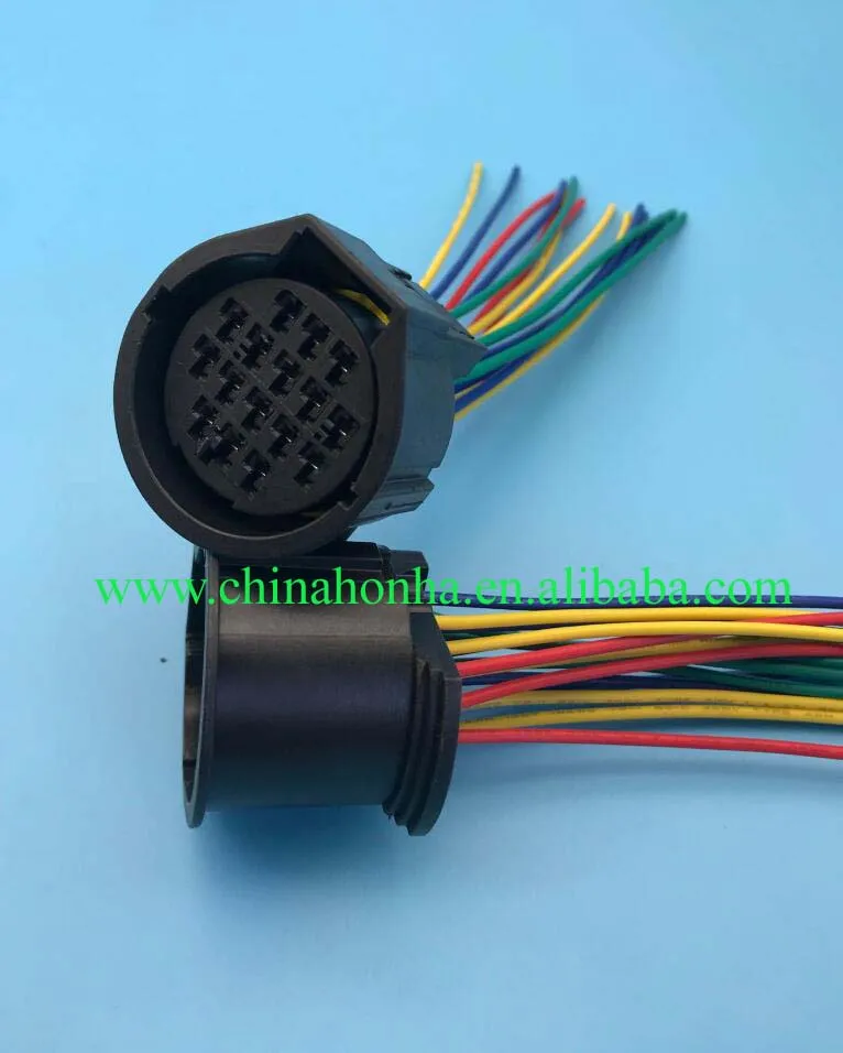 16 Pin famale plug 7283-3445-30 Head Lamps Automotive Waterproof Car Headlight Light Cable Socket
16 Pin famale plug 7283-3445-30 Head Lamps Automotive Waterproof Car Headlight Light Cable Socket