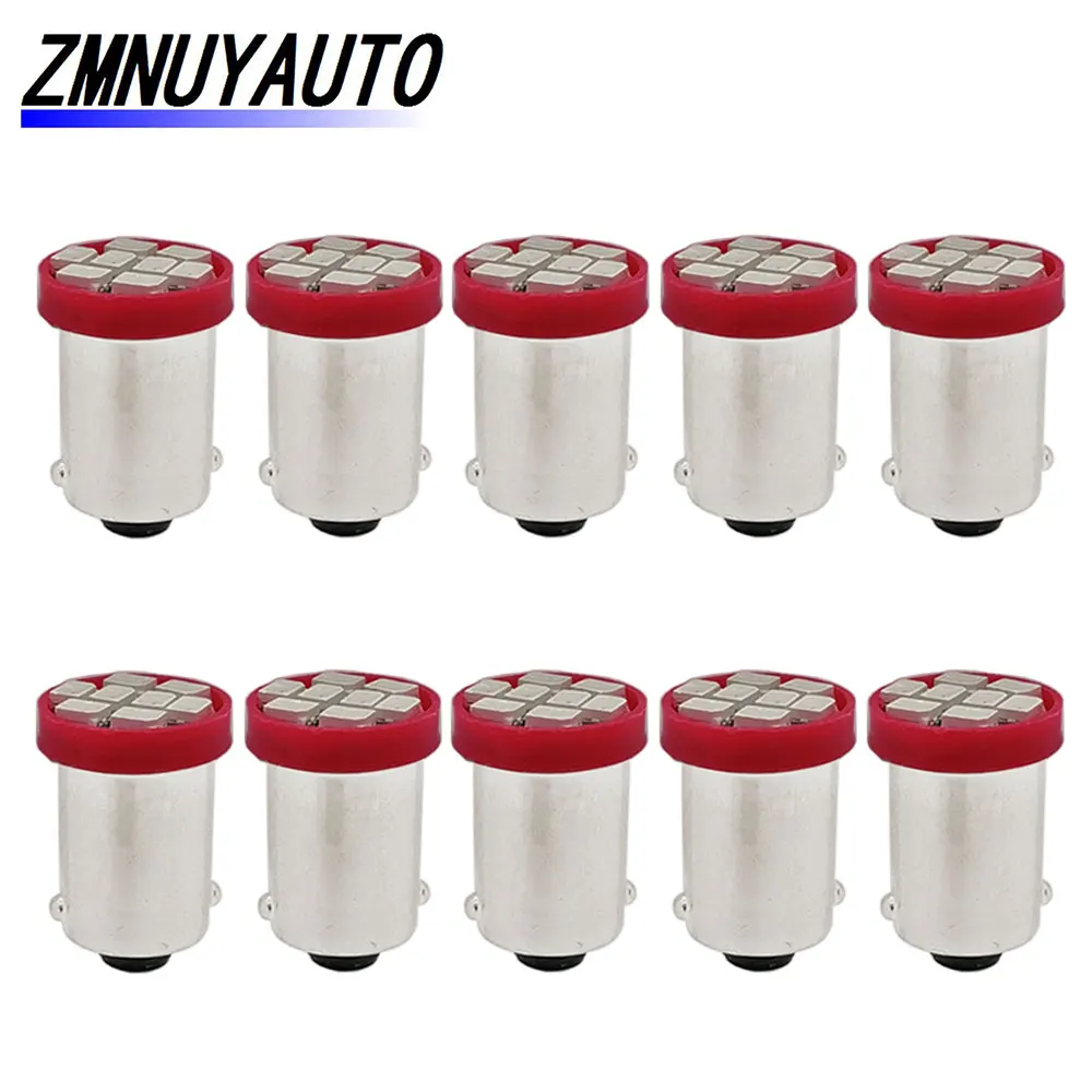 100X Car Auto LED BA9S 8SMD 1206 H6W T4W 8 Led Car Marker Light Auto Wedge LED License Plate Lamp 12V Super Bright
100X Car Auto LED BA9S 8SMD 1206 H6W T4W 8 Led Car Marker Light Auto Wedge LED License Plate Lamp 12V Super Bright