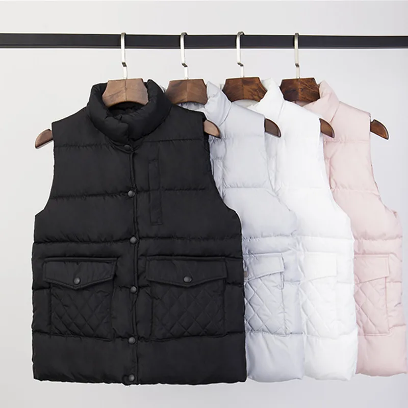 New Large Size Cotton Vest Female Autumn Winter Short Cotton Vest Jacket Slim Single-breasted Women's Clothing Vest Tops OKXKNZ
New Large Size Cotton Vest Female Autumn Winter Short Cotton Vest Jacket Slim Single-breasted Women's Clothing Vest Tops OKXKNZ
