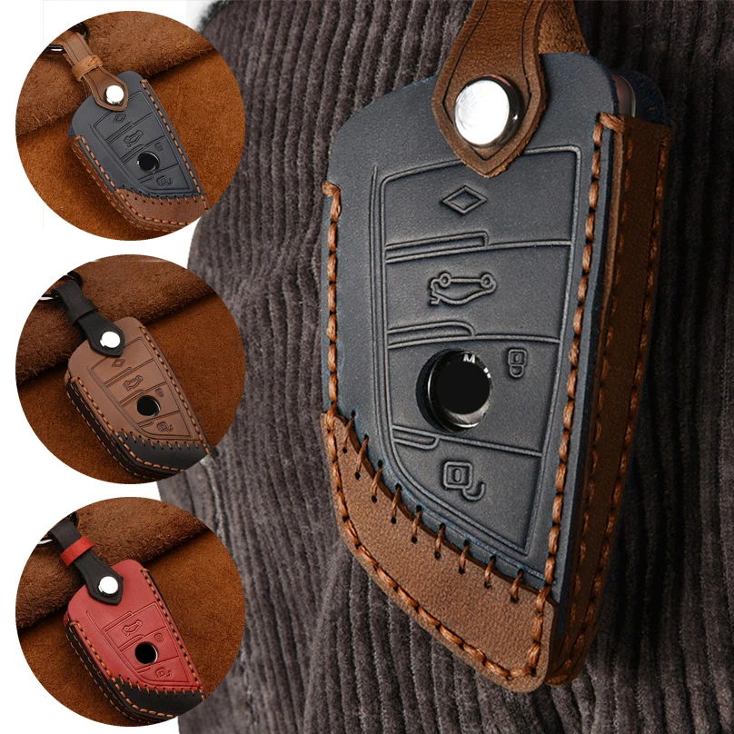 Genuine Leather Key Case Cover Keychain For BMW G30 F30 F48 F20 F15 F16 1 2 3 4 5 6 7 Series X1 X3 X4 X5 X6 G30 Z4
Genuine Leather Key Case Cover Keychain For BMW G30 F30 F48 F20 F15 F16 1 2 3 4 5 6 7 Series X1 X3 X4 X5 X6 G30 Z4