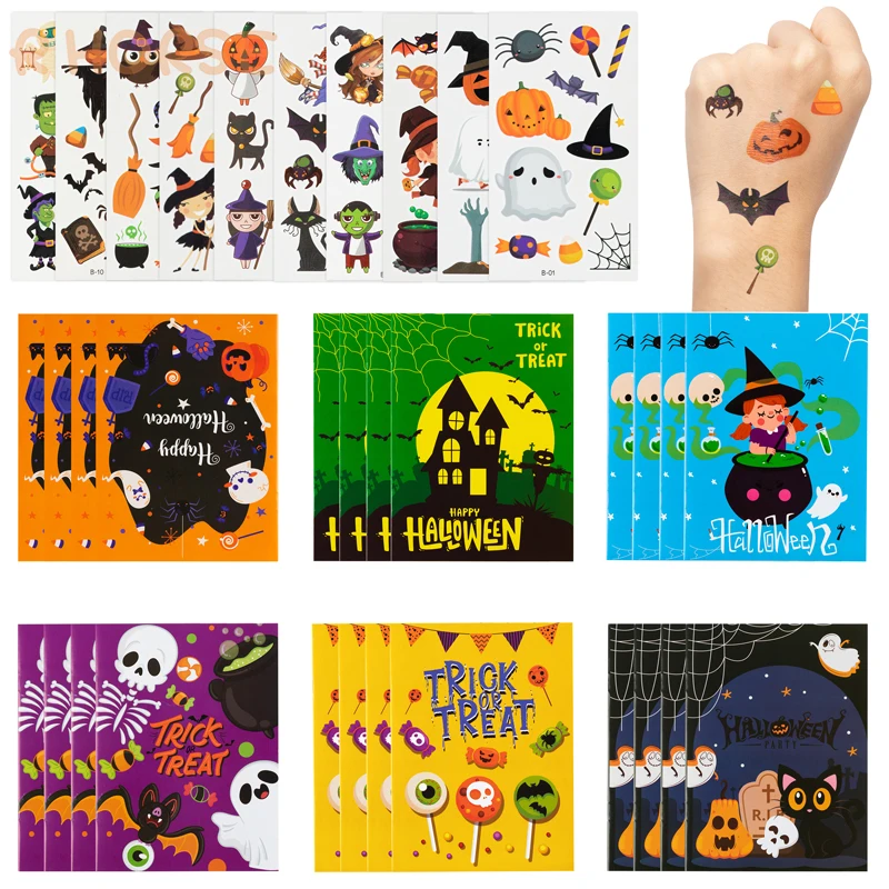 34Pcs Halloween Toys Coloring Book Pumpkin Temporary Tattoos Stickers Drawing Book Early Education Party Decor Dress Up for Kids
34Pcs Halloween Toys Coloring Book Pumpkin Temporary Tattoos Stickers Drawing Book Early Education Party Decor Dress Up for Kids