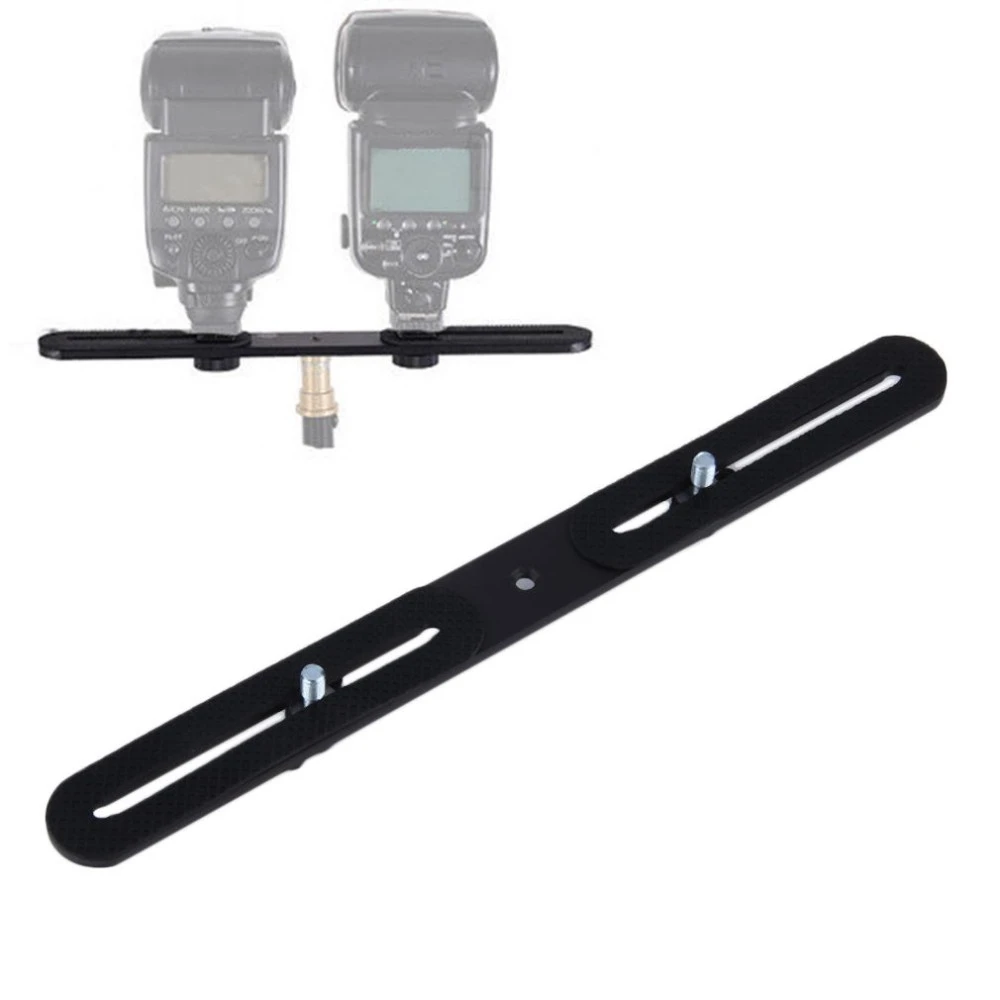 Universal Double End Light Stand Holder Hot Shoe Bracket Dual Flash led light Bracket for canon nikon sony Camera DSLR yongnuo
Universal Double End Light Stand Holder Hot Shoe Bracket Dual Flash led light Bracket for canon nikon sony Camera DSLR yongnuo