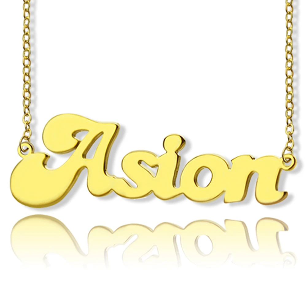 Uonney Dropshipping Custom Banana Split Script Style Name Necklace Silver Gold Rose Gold Necklace Perfect Gift
Uonney Dropshipping Custom Banana Split Script Style Name Necklace Silver Gold Rose Gold Necklace Perfect Gift