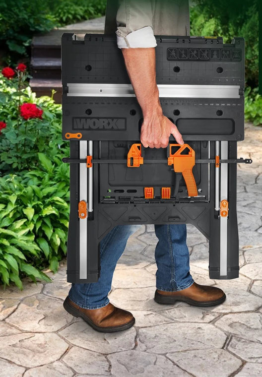 Multifunctional work tool table WX051 mobile portable woodworking table saw table folding tool
Multifunctional work tool table WX051 mobile portable woodworking table saw table folding tool