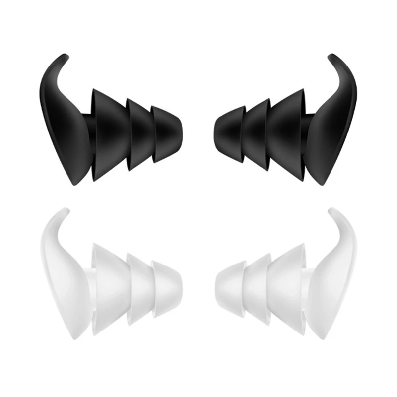 2021 New 1Pair 3 Layer Soft Silicone Ear Plugs Tapered Sleep Noise Reduction Earplugs Sound Insulation Ear Protector
2021 New 1Pair 3 Layer Soft Silicone Ear Plugs Tapered Sleep Noise Reduction Earplugs Sound Insulation Ear Protector
