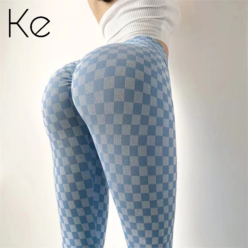 KE017 European and American sexy black white fitness pants women's high-waist buttocks tight-fitting running quick-drying sport
KE017 European and American sexy black white fitness pants women's high-waist buttocks tight-fitting running quick-drying sport