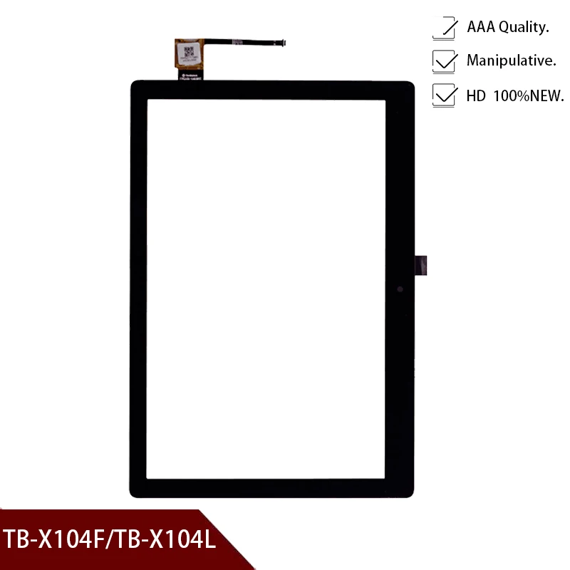 New For Lenovo TAB E10 E 10 TB-X104 TB-X104F TB-X104L TB X104 X104L X104F Tablet Touch Screen Digitizer Panel Glass Sensor
New For Lenovo TAB E10 E 10 TB-X104 TB-X104F TB-X104L TB X104 X104L X104F Tablet Touch Screen Digitizer Panel Glass Sensor