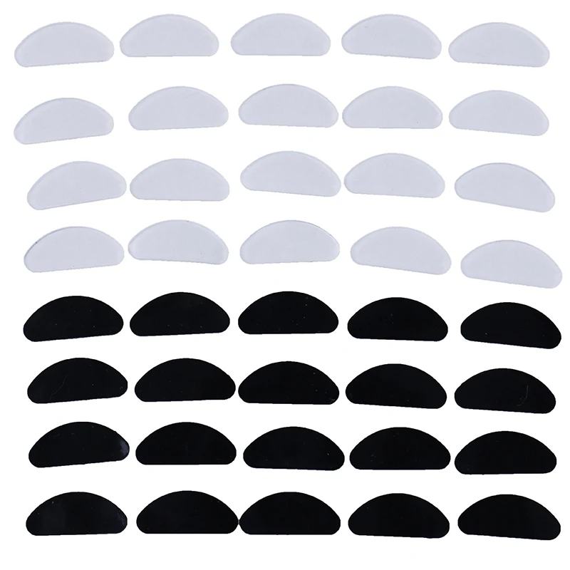 20PCS=10Pair Anti-slip Silicone Nose Pads For Eyeglasses Glasses Frame Stick On Nose Pad Eyewear Accessories
20PCS=10Pair Anti-slip Silicone Nose Pads For Eyeglasses Glasses Frame Stick On Nose Pad Eyewear Accessories