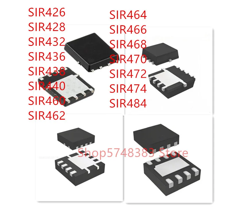 10 шт., SIR426, SIR428, SIR432, SIR436, SIR438, SIR440, SIR460, SIR462, SIR464, SIR466, SIR468, SIR470, SIR472, SIR474, SIR484, QFN IC
10 шт., SIR426, SIR428, SIR432, SIR436, SIR438, SIR440, SIR460, SIR462, SIR464, SIR466, SIR468, SIR470, SIR472, SIR474, SIR484, QFN IC