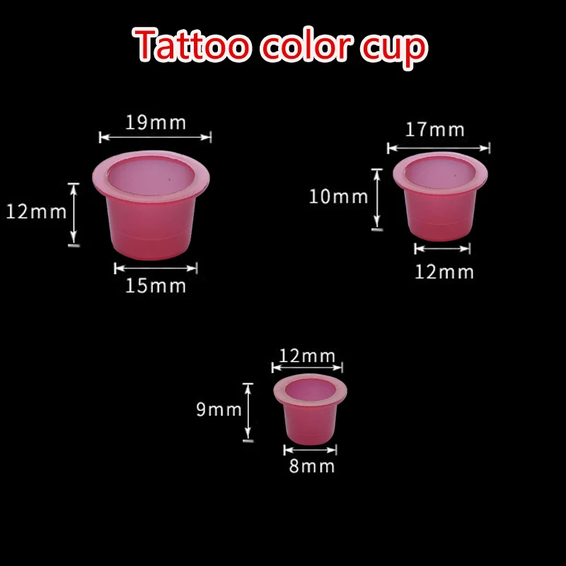 100/500PCS RED color Plastic Tattoo Ink CAp Cups Large Medium SmaL Size Tattoo Accessories Supply Permanent Makeup
100/500PCS RED color Plastic Tattoo Ink CAp Cups Large Medium SmaL Size Tattoo Accessories Supply Permanent Makeup