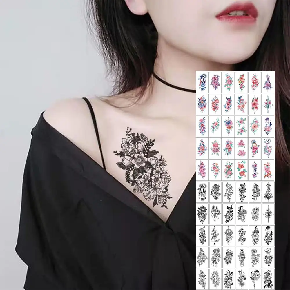 30pcs/Set Fashion Various Black Rose Easy to use Temporary Tattoos Arm Decal Fake Tatoo Body Stickers
30pcs/Set Fashion Various Black Rose Easy to use Temporary Tattoos Arm Decal Fake Tatoo Body Stickers