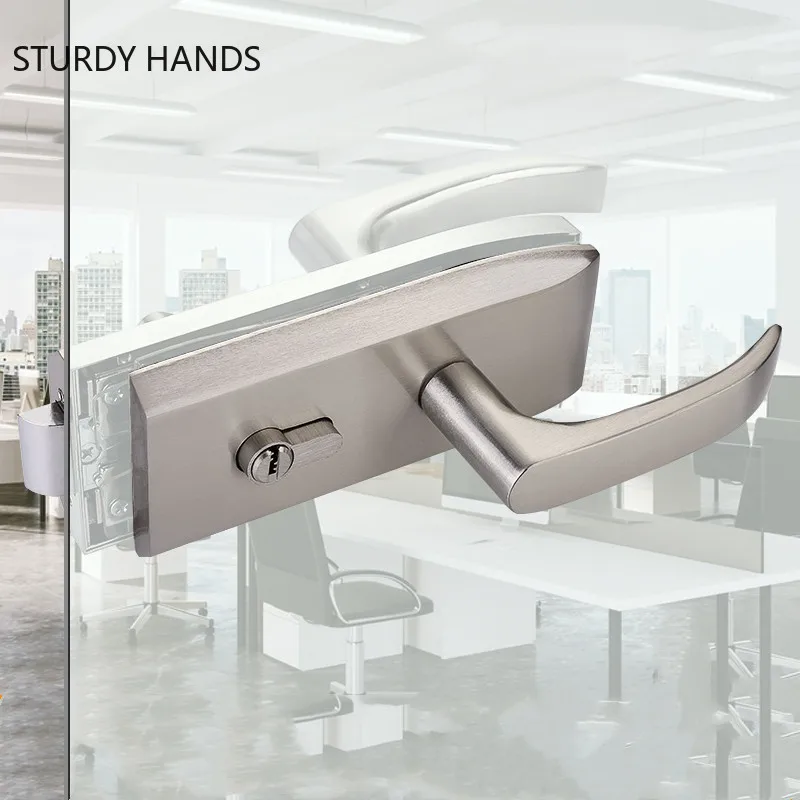 New Glass Door Lock Office Stainless Steel Handle Door Lock for Bathroom Bedroom Balcony Glass Door Home Security Hardware
New Glass Door Lock Office Stainless Steel Handle Door Lock for Bathroom Bedroom Balcony Glass Door Home Security Hardware