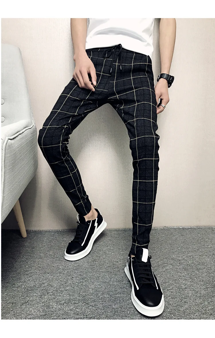 2020 New Formal Dress Trousers Men Slim Fit British Plaid Mens Suit Pants Fashion Summer Office Business Trousers Male
2020 New Formal Dress Trousers Men Slim Fit British Plaid Mens Suit Pants Fashion Summer Office Business Trousers Male