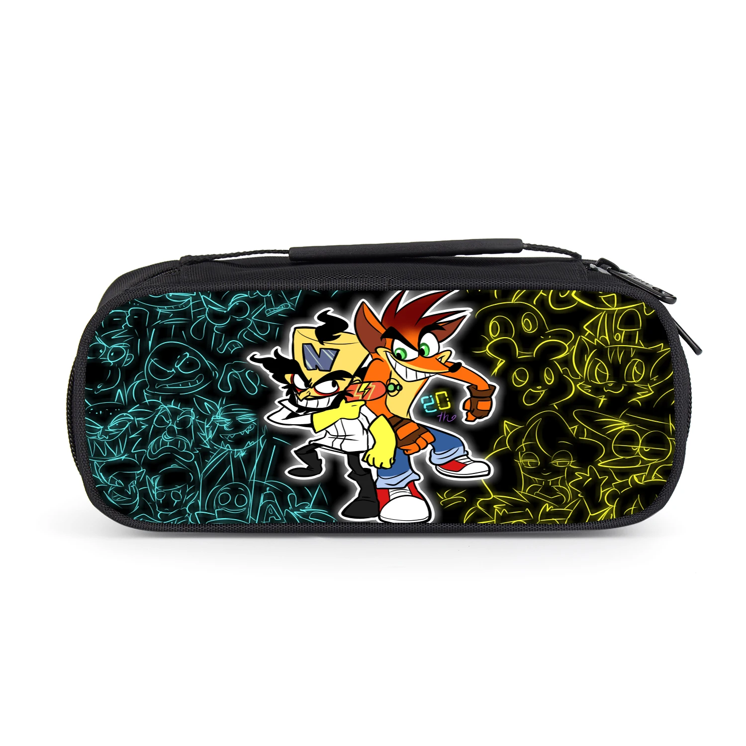 Game Crash Bandicoot Boys Girls Cartoon Pencil Case Bag School Pouches Children Student Pen Bag Kids Purse Wallet
Game Crash Bandicoot Boys Girls Cartoon Pencil Case Bag School Pouches Children Student Pen Bag Kids Purse Wallet