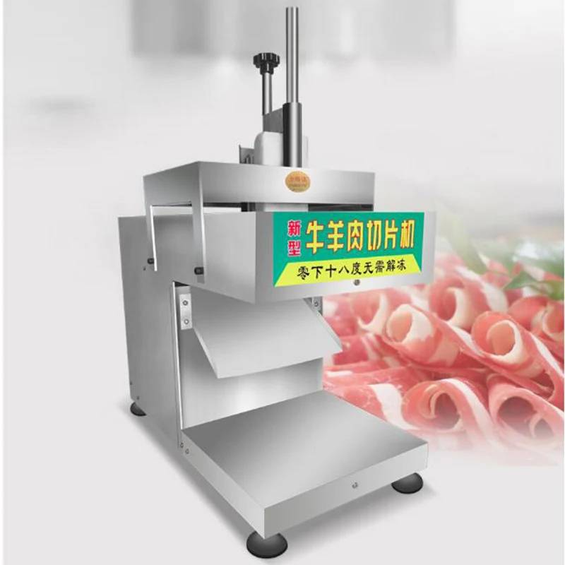 Electric Desktop Meat Slicer Pork Meat Cutting Single Roll Slicing Machine
Electric Desktop Meat Slicer Pork Meat Cutting Single Roll Slicing Machine