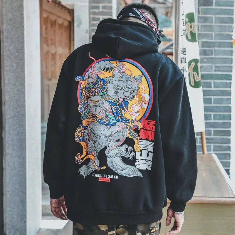 Vogue Cool Hip Hop Hoodies Japanese Casual Sweatshirts Streetwear Men Women Loose Pullover Rock Harajuku Devil Hoodie Male
Vogue Cool Hip Hop Hoodies Japanese Casual Sweatshirts Streetwear Men Women Loose Pullover Rock Harajuku Devil Hoodie Male