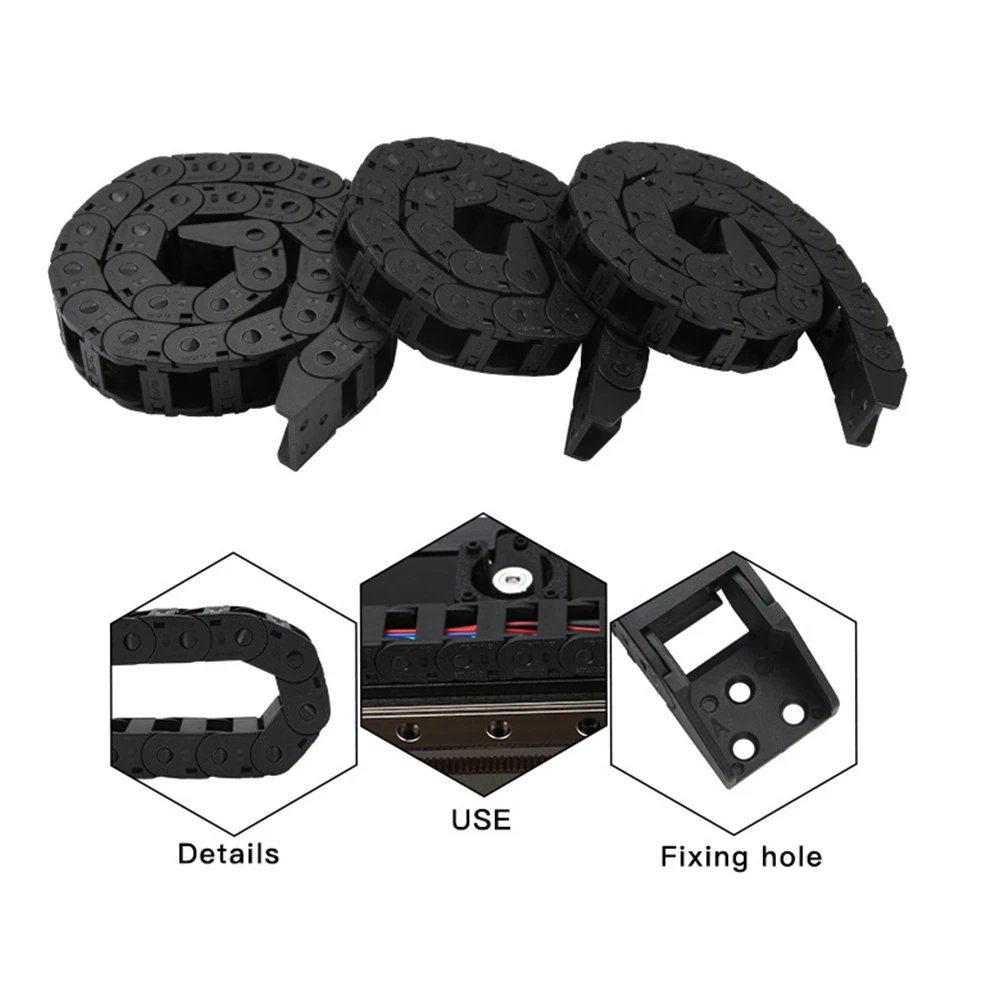 Soft High Quality Nylon 250mm For VORON 2.4 Cable Chains Set Black Opening Type Wire Chains For 3D Printer
Soft High Quality Nylon 250mm For VORON 2.4 Cable Chains Set Black Opening Type Wire Chains For 3D Printer
