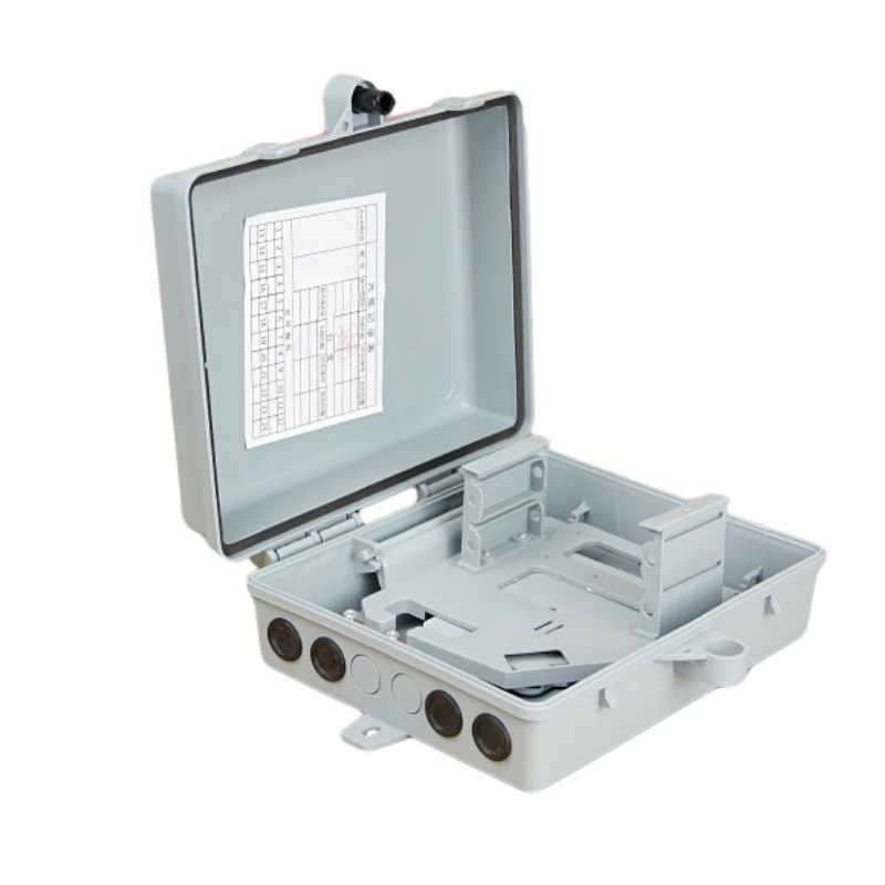 1 X 16/1X32 Splitter Box Indoor/Outdoor Optical Fiber Cable Distribution Box 16-Core FTTH BladeType Fiber Optic Distribution Box
1 X 16/1X32 Splitter Box Indoor/Outdoor Optical Fiber Cable Distribution Box 16-Core FTTH BladeType Fiber Optic Distribution Box