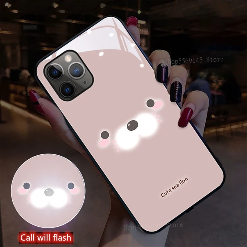 Sound Acoustic Control Tempered Glass Case For iPhone 12 11 XR XS Pro Max 7 8 Plus Mini Back Coque Cute Smile Cover Phone Cover
Sound Acoustic Control Tempered Glass Case For iPhone 12 11 XR XS Pro Max 7 8 Plus Mini Back Coque Cute Smile Cover Phone Cover
