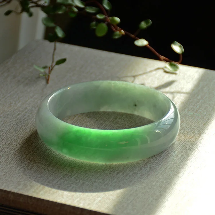 zheru jewelry natural Myanmar jade A grade 54-62mm two-color jade bracelet elegant princess bracelet send mother to girlfriend
zheru jewelry natural Myanmar jade A grade 54-62mm two-color jade bracelet elegant princess bracelet send mother to girlfriend
