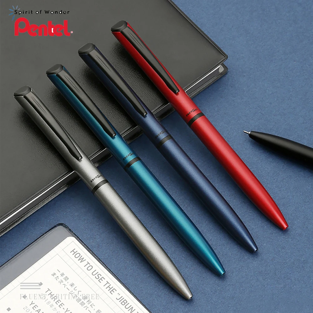 1Pcs Japan Pentel BLN2005 Limited Metal Pole Gel Pen Rotating Quick-drying Pen Black Clip Gift Box Signing Pen 0.5mm
1Pcs Japan Pentel BLN2005 Limited Metal Pole Gel Pen Rotating Quick-drying Pen Black Clip Gift Box Signing Pen 0.5mm