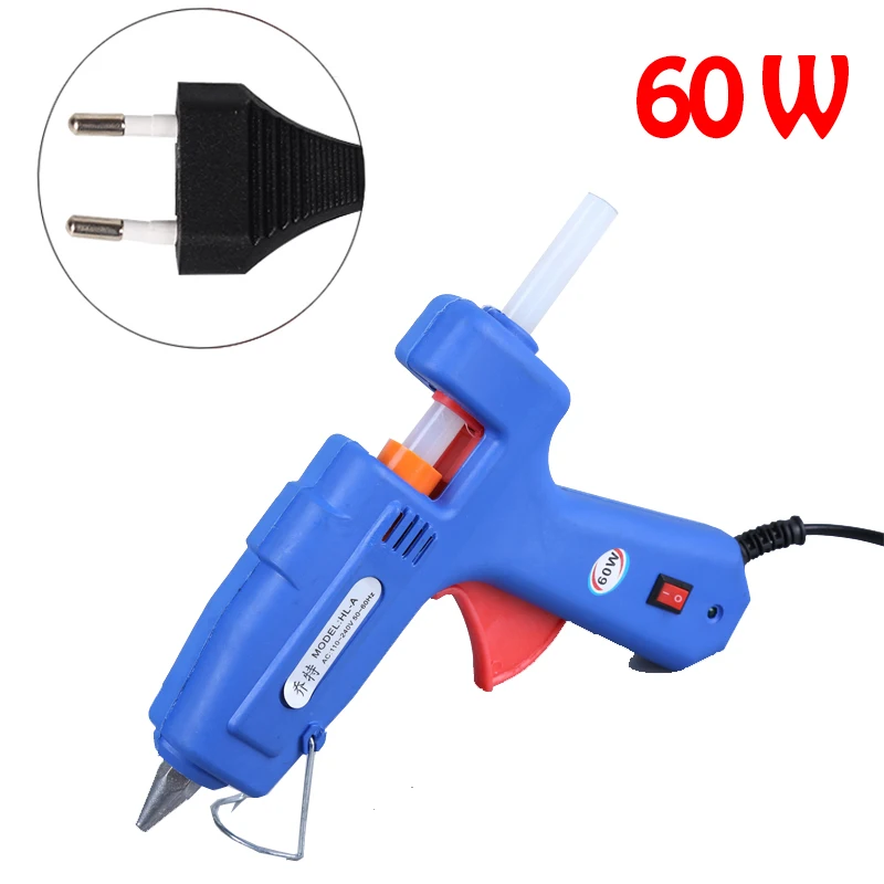 Hot melt glue gun 11mm Glue Stick Craft glues 60W 110~240V EU Plug DIY Repair power tool Professional Electric Heat Glue gun
Hot melt glue gun 11mm Glue Stick Craft glues 60W 110~240V EU Plug DIY Repair power tool Professional Electric Heat Glue gun